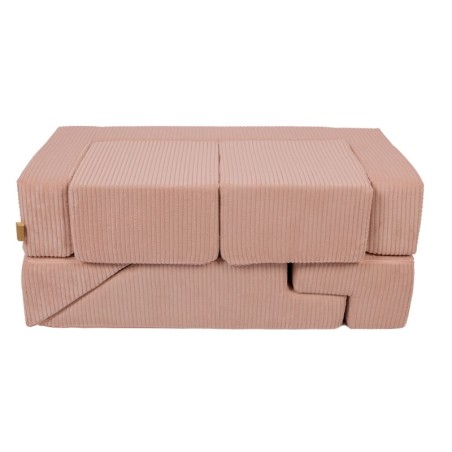 Aesthetic pehmete moodulite komplekt diivan, powder pink
