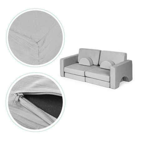 Kahekohaline mooduldiivan lastele, 10 osaline, hall