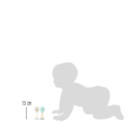 Muusikalised marakad kõristid beebile