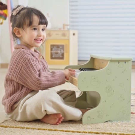 Roheline laste klaver puidust