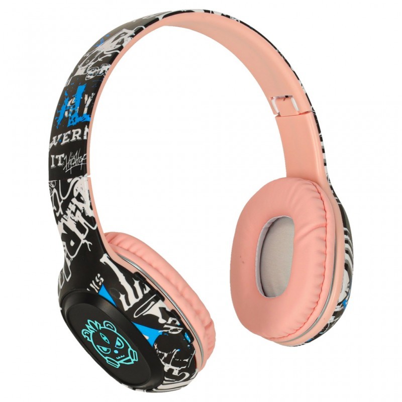 Juhtmevabad Bluetooth kõrvaklapid, roosa