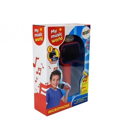 Laste mikrofoni juhtmeta karaoke Bluetooth-kõlar punane