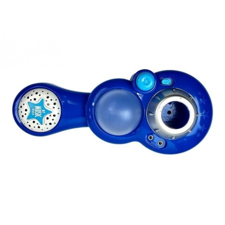 Mikrofoni karaokekomplekt Sinine statiiv