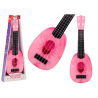 Ukulele lastele minikitarr, 4 keelne virsikuteemaline kitarr, roosa 15ā€³