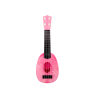 Ukulele lastele minikitarr, 4 keelne virsikuteemaline kitarr, roosa 15ā€³