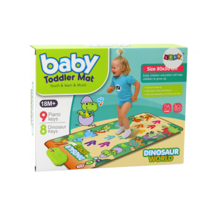 Hariv interaktiivne tantsumatt Dinosaurused Tuled Helid