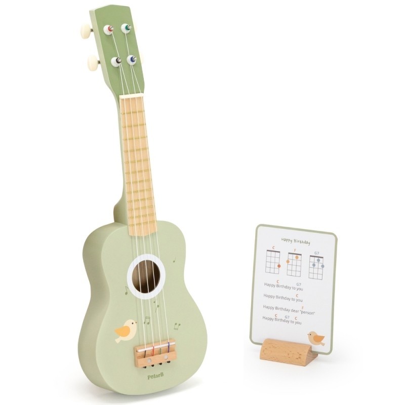 Ukulele kitarr lastele noodiga