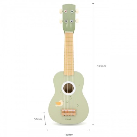 Ukulele kitarr lastele noodiga