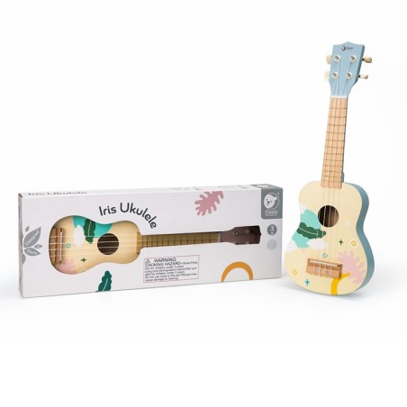Puidust Ukulele kitarr lastele, sinine