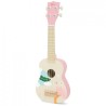 Puidust Ukulele kitarr lastele, roosa