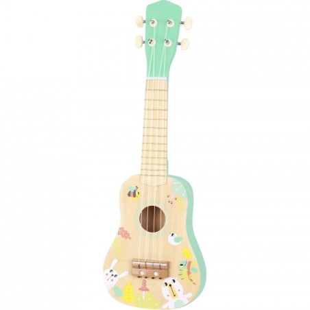 Puidust ukulele kitarr lastele 3+
