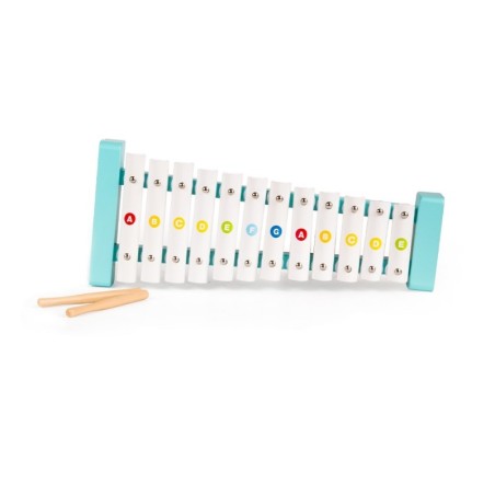 Puidust ksülofon 12 tooni + 2 pulka