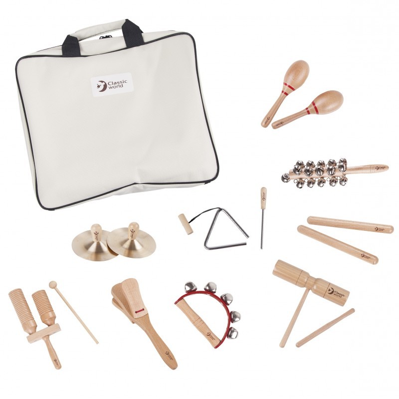 CLASSIC WORLD EDU Muusikariistade komplekt 9 tarvikut