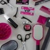 Juuksurikomplekt lastele, föön, sirgendaja, heli valgus 19 eset