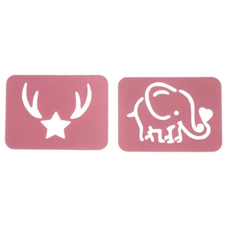 Ilukomplekt Küünelakk Loose Glitter Šabloonid