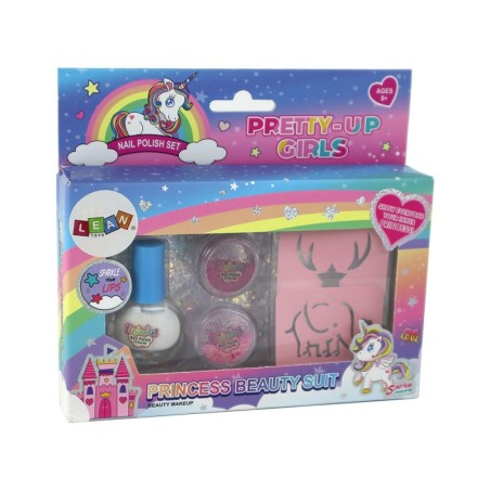 Ilukomplekt Küünelakk Loose Glitter Šabloonid