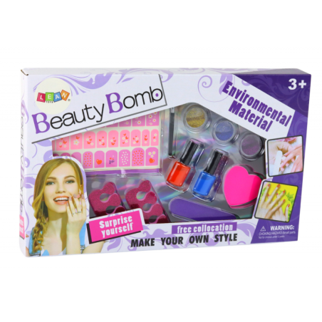 Küünte värvimise komplekt Beauty Bomb XXL kleebised