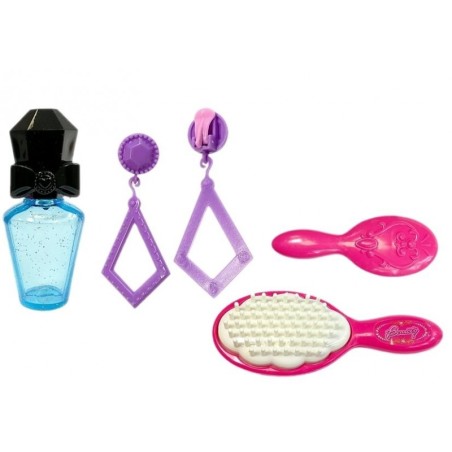 Beauty Set Tualettlaud tüdrukule peegli, helide ja valgustega