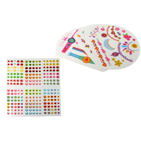 Ilukomplekt Kohver koos tarvikutega Sõrmused tätoveeringud