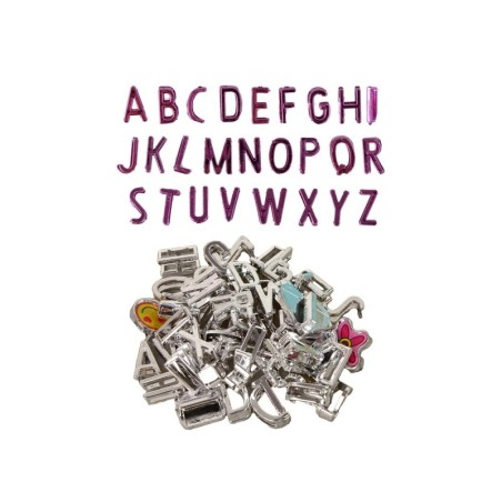 DIY ehete käevõru ripatsikomplekti kirjad