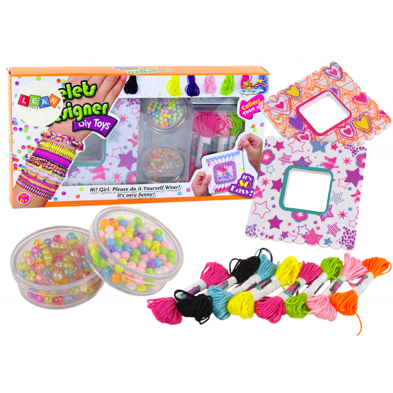 Ehete valmistamise komplekt DIY käevõrud ristpistes