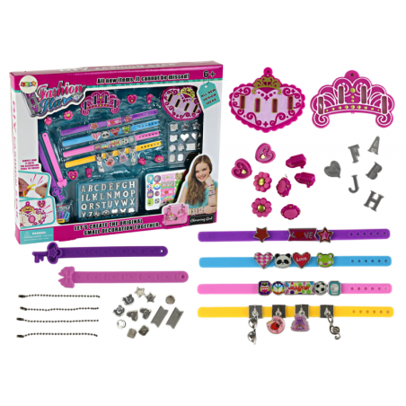 DIY Letters Ripatsid Käevõru Ehete Komplekt