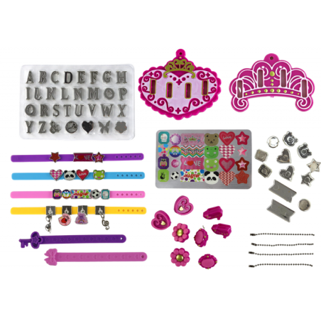 DIY Letters Ripatsid Käevõru Ehete Komplekt