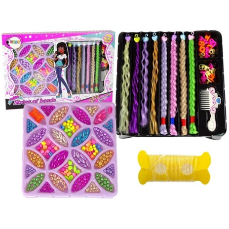 Helmeste komplekt juustele ja värvilised ehted