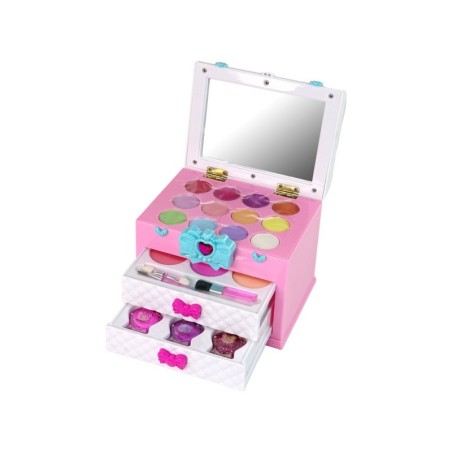 Ilukomplekt kohvris, roosa valge