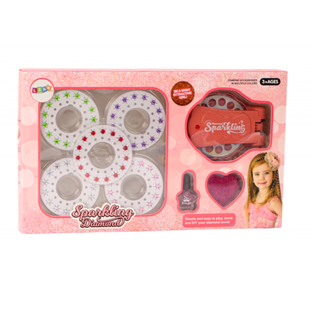 Diamond Glitter juuksepasta masinakomplekt