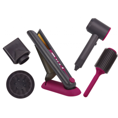 Juuksurikomplekt kuivati sirgendaja harja vahetatavad otsad