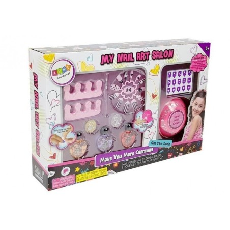 Komplekt küünelakkide ja kuivatiga