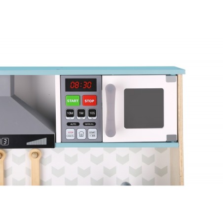 Suur puidust köök lastele 10 osa FSC