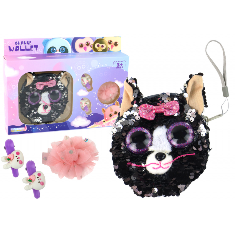 Mansetinööbid Rahakotikomplekt Tüdrukutele Kitty Rahakott 4 tk.