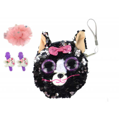 Mansetinööbid Rahakotikomplekt Tüdrukutele Kitty Rahakott 4 tk.