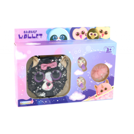 Mansetinööbid Rahakotikomplekt Tüdrukutele Kitty Rahakott 4 tk.