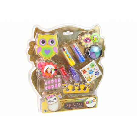 Owl nail art meigikomplekt