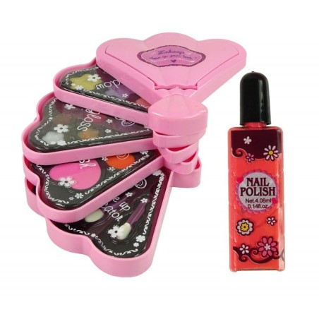 Pink Shell Meigikott Lauvärvid Läikiv Roosa