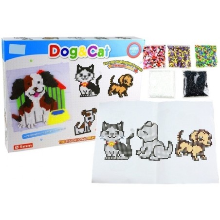 Mosaiikhelmeste komplekt koerale ja kassile 6000 tk