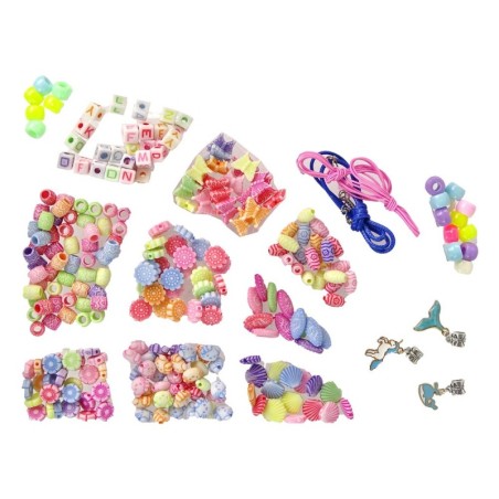 Värviline meigi- ja ehetekomplekt