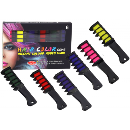 Juuksevärvimise kammid, 6 tk