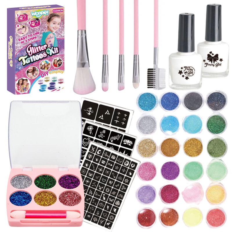 ART&FUN glitter tattoo komplekt