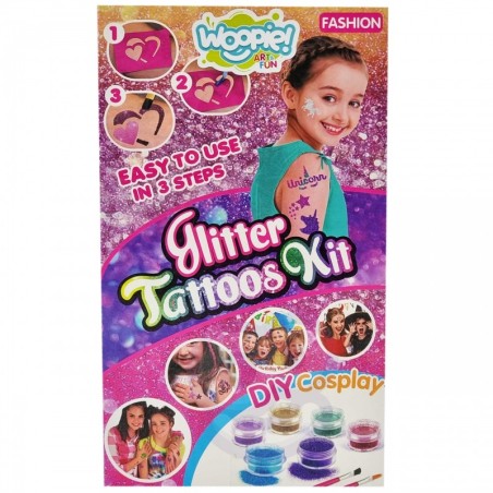 ART&FUN glitter tattoo komplekt
