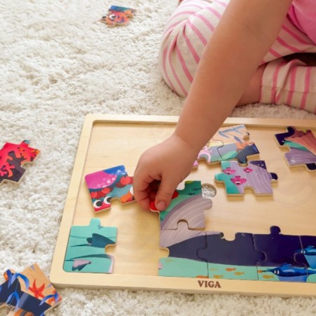 VIGA Puidust pusle 24-osaline pusle Mere saladused