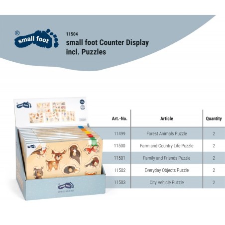 10 puidust puslet erinevatel teemadel