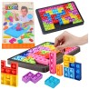 Tetris Pop-It puslemäng 3in1 sensoorne värviline 27 tk
