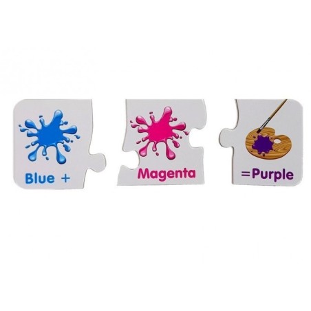 Õpetlik inglise keel Colors 10 Connections pusle