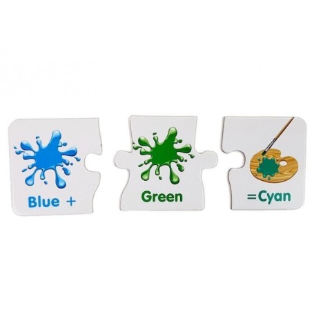 Õpetlik inglise keel Colors 10 Connections pusle