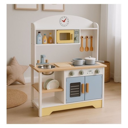 Laste mänguköök, ahi, pesumasin, mikrolaineahi 12 tarvikut