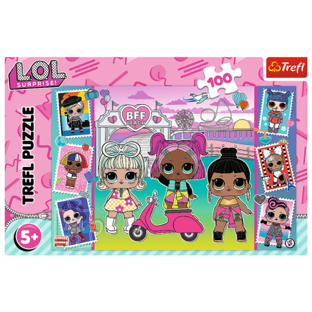 Pusle - "100" - LOL Dolls Photos Trefl 16443